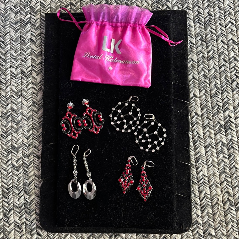 4pairs of Leetal Kalmanson Earrings